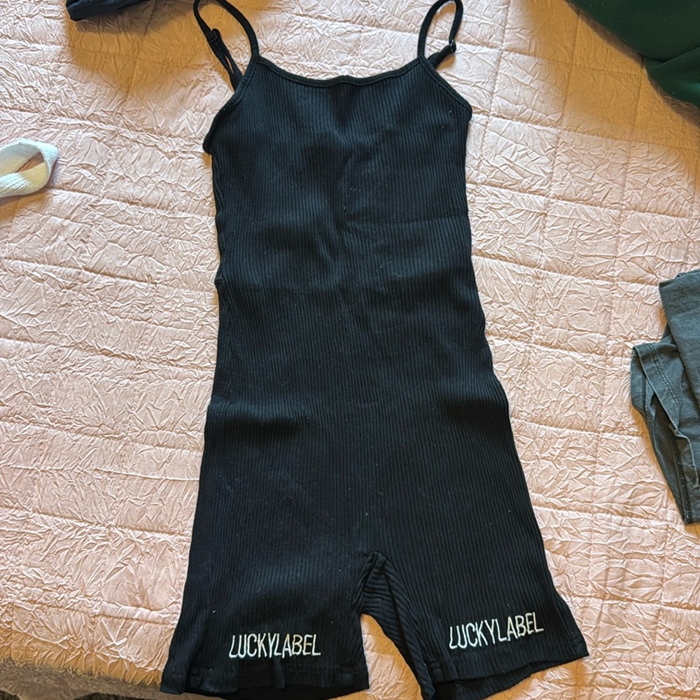 All black romper ! Worn one time